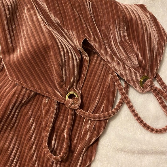 Pink Velvet Dress - Picture 6 of 6